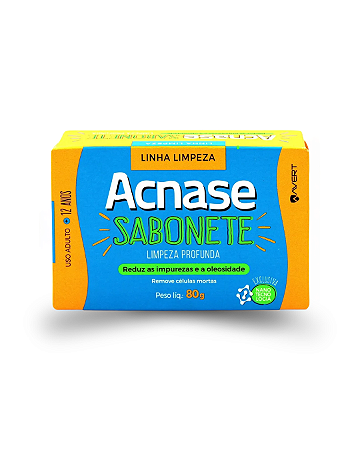 Sabonete Facial Acnase Clean Limpeza Profunda 80g