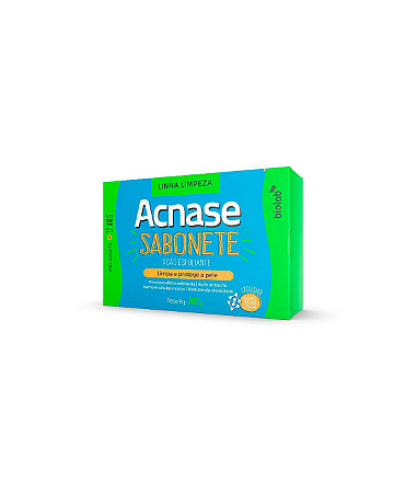 Sabonete Facial Esfoliante Acnase Clean 80g