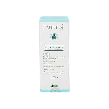 Loção Hidratante Umiditá Infantil Com 120ml