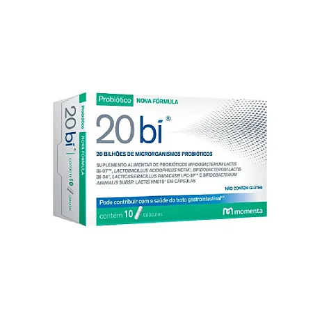 Probiótico 20bi 10 Cápsulas