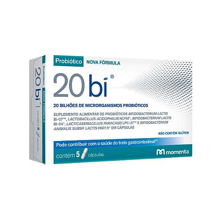Probiótico 20bi 5 Cápsulas