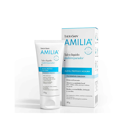 Talco Líquido Amilia Theraskin 80g