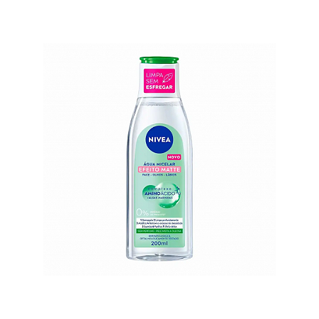 Água Micelar Nivea Micellair 7 em 1 Efeito Matte 200ml