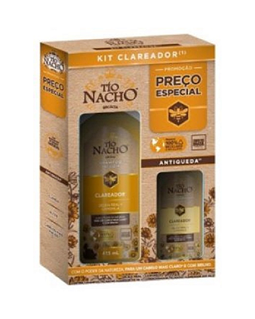 Kit Tio Nacho Shampoo 415ml + Condicionador 200ml Clareador