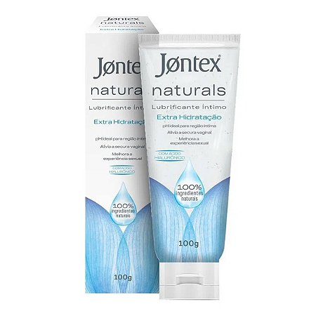 Lubrificante Íntimo Jontex Naturals Extra Hidratacao com 100g