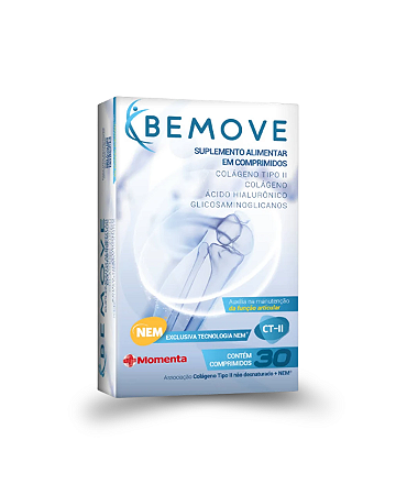 Suplemento Alimentar Bemove com 30 Comprimidos