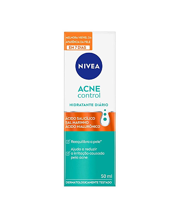 Hidratante Facial Nívea Acne Control 50ml