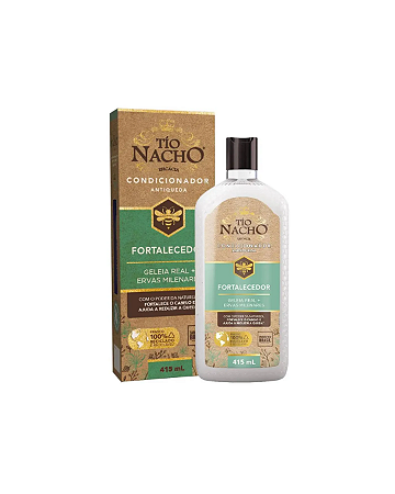 Condicionador Antiqueda Tio Nacho Fortalecedor Geleia Real & Ervas Milenares 415ml