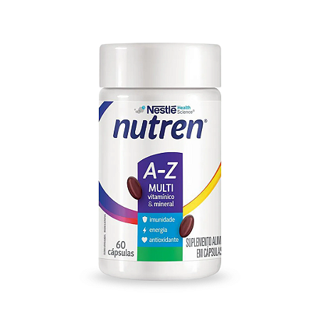 Suplemento Alimentar Nutren A-Z Multivitamínico 60 Cápsulas