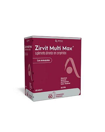 Zirvit Multi Max 60 Comprimidos Revestidos