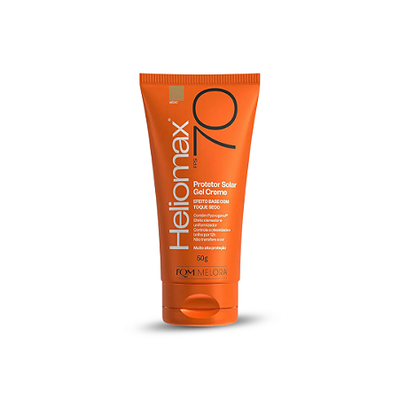 Protetor Solar Facial Heliomax FPS 70 Médio 50g