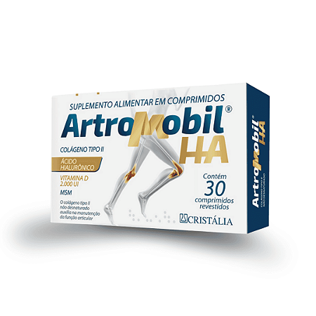 Artromobil HA Suplemento Alimentar 30 Comprimidos Cristália