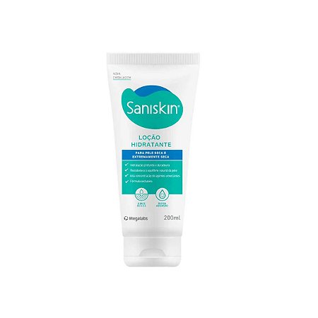 Loção Hidratante Saniskin 200ml