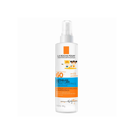 Protetor Solar Infantil FPS60 La Roche Posay Anthelios UVMune 400 Spray 200ml