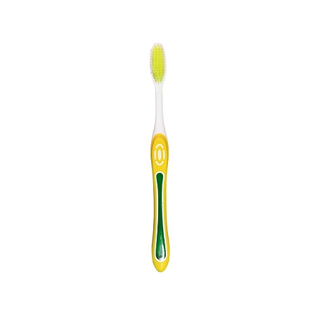 Escova Dental Amarela Adulto Sonic Média Green