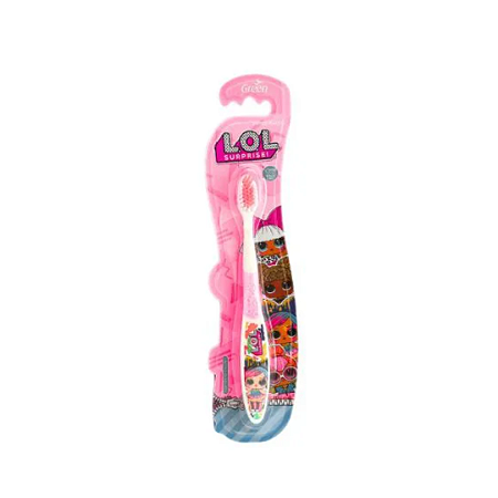 Escova Dental Infantil Macia Rosa Lol Surprise Green