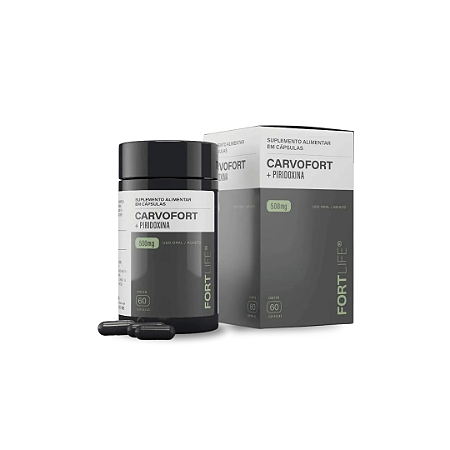 Carvofort 500mg Com 60 Comprimidos FortLife