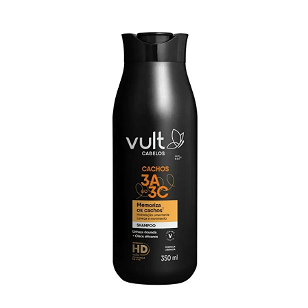 Shampoo Vult Cabelos 350ml Cachos 3a Ao 3c