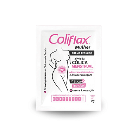 Creme Térmico Coliflax Mulher Sachê 2,5g