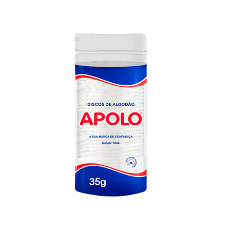 Algodão Apolo Disco Abre Fecha 35gr
