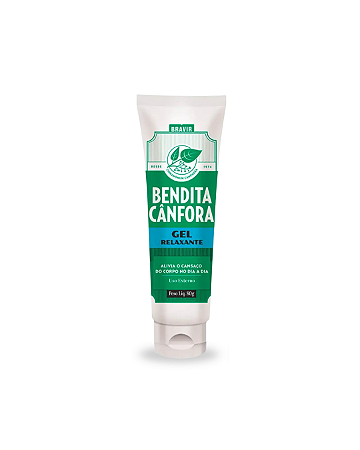 Bendita Cânfora Gel 80g Bravir