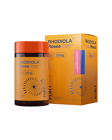 Rhodiola Rosea 500mg 60 Cápsulas FortLife