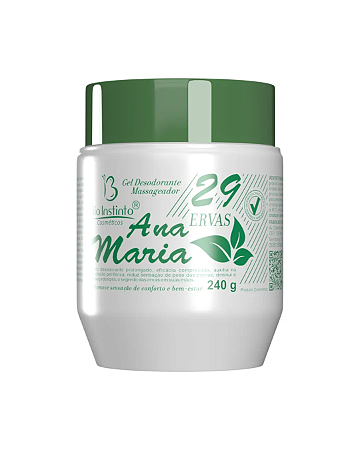 Gel Massageador Ana Maria 29 Ervas 240g