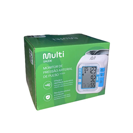 Monitor de Pressão Arterial De Pulso HC204 Multilaser