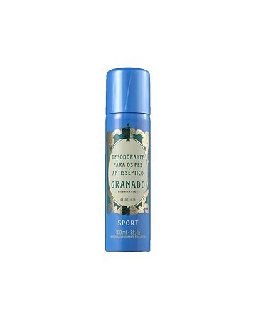 Polvilho Para Os Pés Aerosol Granado Sport 100ml