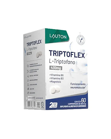 Triptoflex L-Triptofano 600mg 60 Comprimidos Lauton