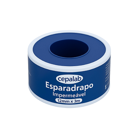 Esparadrapo Impermeável Cepalab 12mmX3m