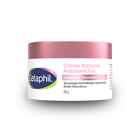 Creme Facial Noturno Antimanchas Healthy Radiance Cetaphil 50g