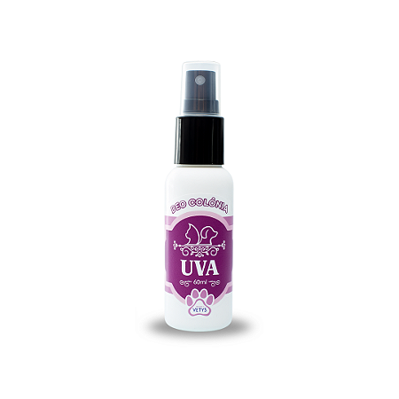 Deo Colônia Uva Cães e Gatos 60ml
