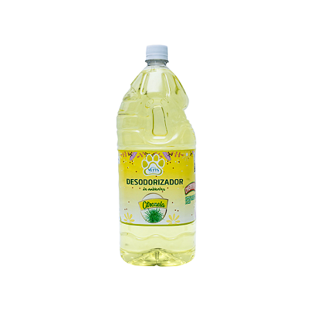 Desodorizador de Ambientes Citronela Cães e Gatos 2 Litros