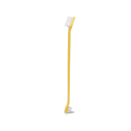 Escova Dental Dupla 1 Unidade Amarela Vetys
