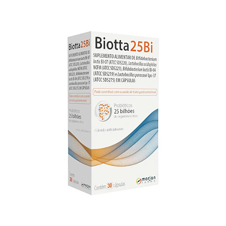 Biotta 25 BI Com 30 Cápsulas