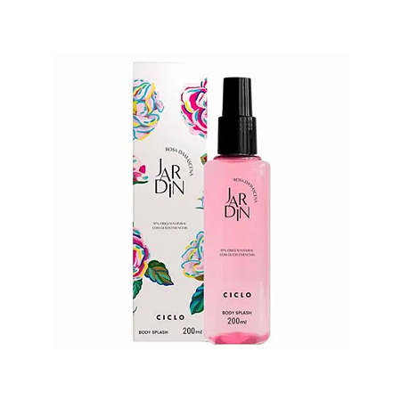 Ciclo Jardin Body Splash Rosa Damascena 200ml
