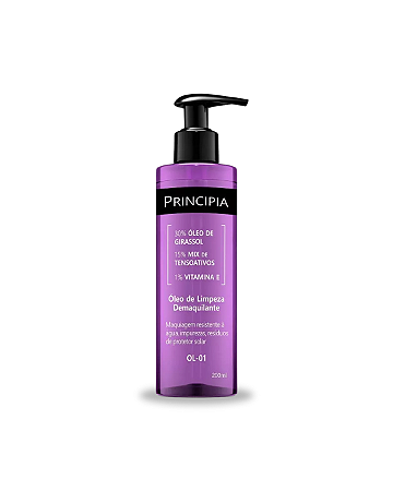 Óleo de Limpeza Demaquilante OL 01 Principia 200ml