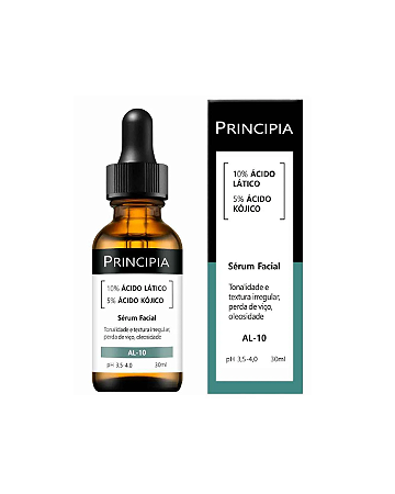 Sérum Renovador Principia Al-10 Ácido Lático + Kójico 30ml