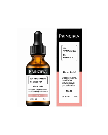 Sérum Facial Principia Nc-10 10% Niacinamida + 1% Zinco PCA 30ml