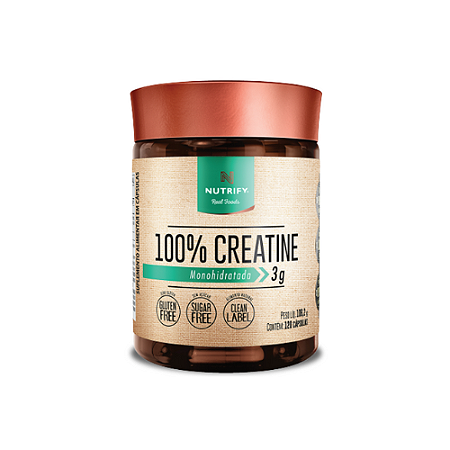 Creatine NT 100% 120 cápsulas Nutrify