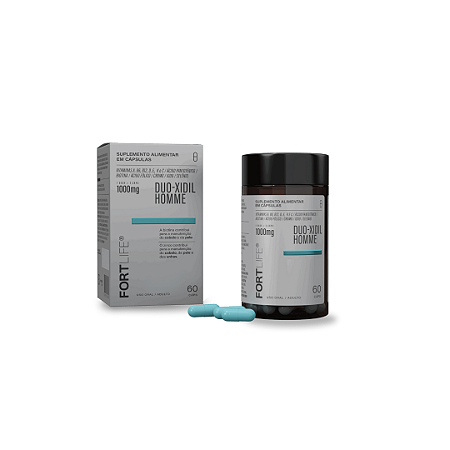 Duo-Xidil Homme 1000mg 60 Cápsulas FortLife