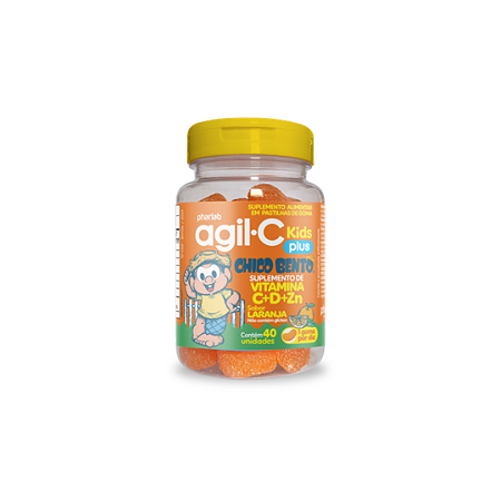 Agil C Plus Pharlab 40 Pastilhas de Goma