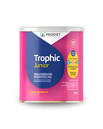 Trophic Junior Baunilha 800g Prodiet