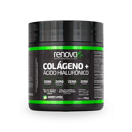 Colágeno Verisol + Haplex Plus + Biotina Sabor Limão 216g