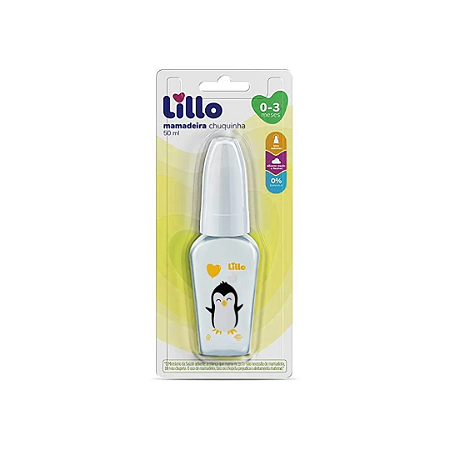 Mamadeira Lillo Miniform 50ml Primeiros Passos