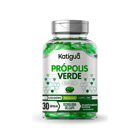 Própolis Verde 500mg 30 Cápsulas Katiguá