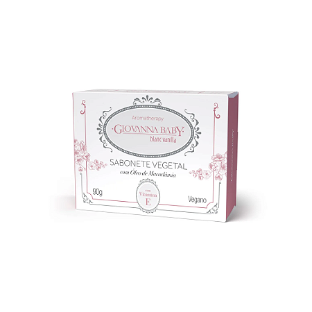Sabonete Vegetal Blanc Vanilla 90g Giovanna Baby
