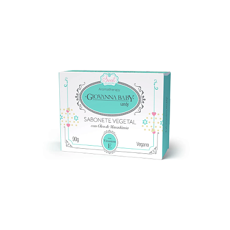 Sabonete Vegetal Candy 90g Giovanna Baby