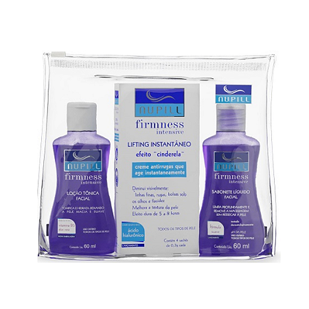 Kit Viagem Sabonete Líquido + Loção Tônica + Lifting Instantâneo – Nupill